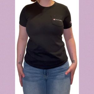 Black Champion T-Shirt, worn only a couple times